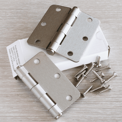 3.5 x 3.5 Hinge in Zinc