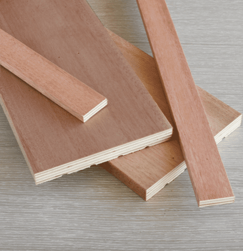 Flat Jamb in Mahogany