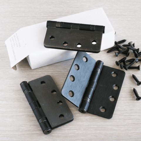 4 x 4 Hinge in Bronze